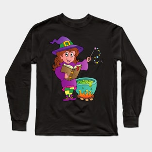 Fuuny A Discovery Of Witches, Witch Witch Wand and book Long Sleeve T-Shirt